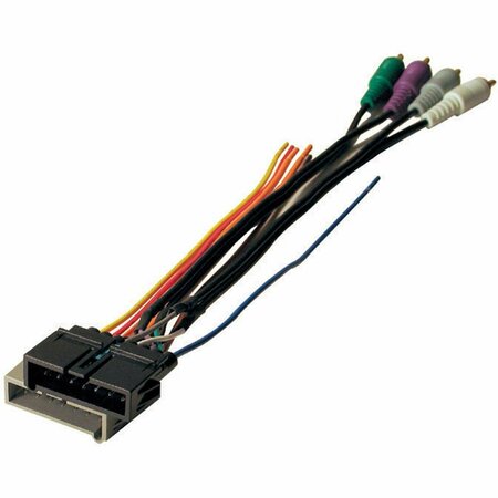 AMERICAN INTERNATIONAL 84-02 Chrysler Infinity Systems Wiring Harness with RCA CWH64A